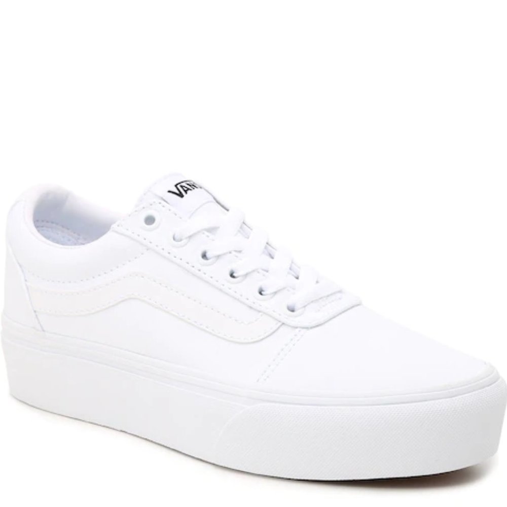 Vans Ward Lo Platform Sneaker Sz 9